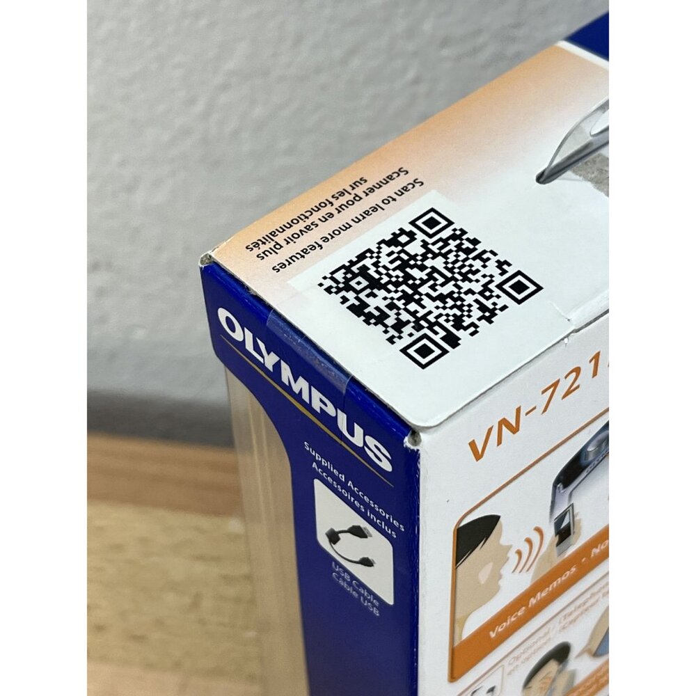 Olympus VN-721PC 2GB Digital Voice Recorder New Sealed - Picture 6 of 10